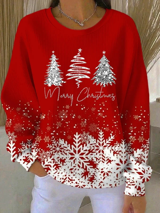 Women’s Christmas Snowflake Sweatshirt